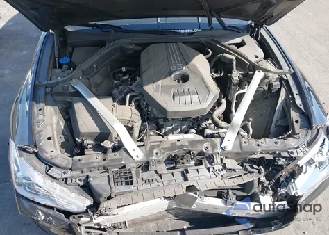 2021 Genesis G70 2.0T Rwd из США, поврежденный, VIN KMTG44LA2MU067052